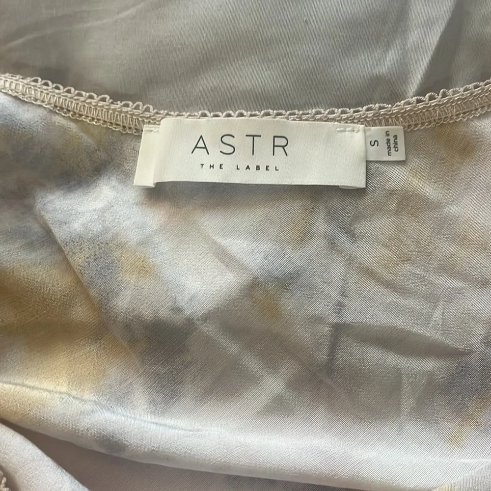 ASTR by Anthropology The Label Nava Tie Dye Pull On Midi Skirt Flowy Boho Size S - Picture 5 of 9